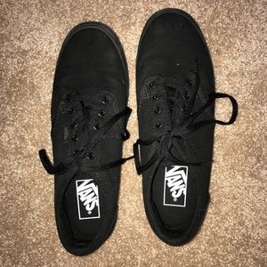 All Black Vans